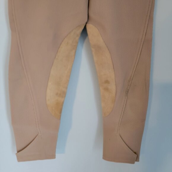 Equestrian Pants Women's Sz 28 Beige Riding Breeches Jodhoppers - Picture 2 of 12